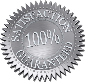 Trust Badge guaranteeing 100% satisfaction